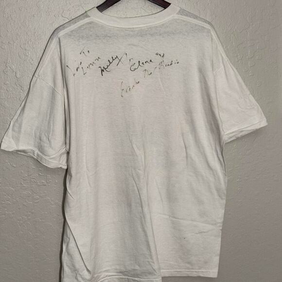 vtg 1990 the del rubio triplets autographed shirt - Picture 6 of 8